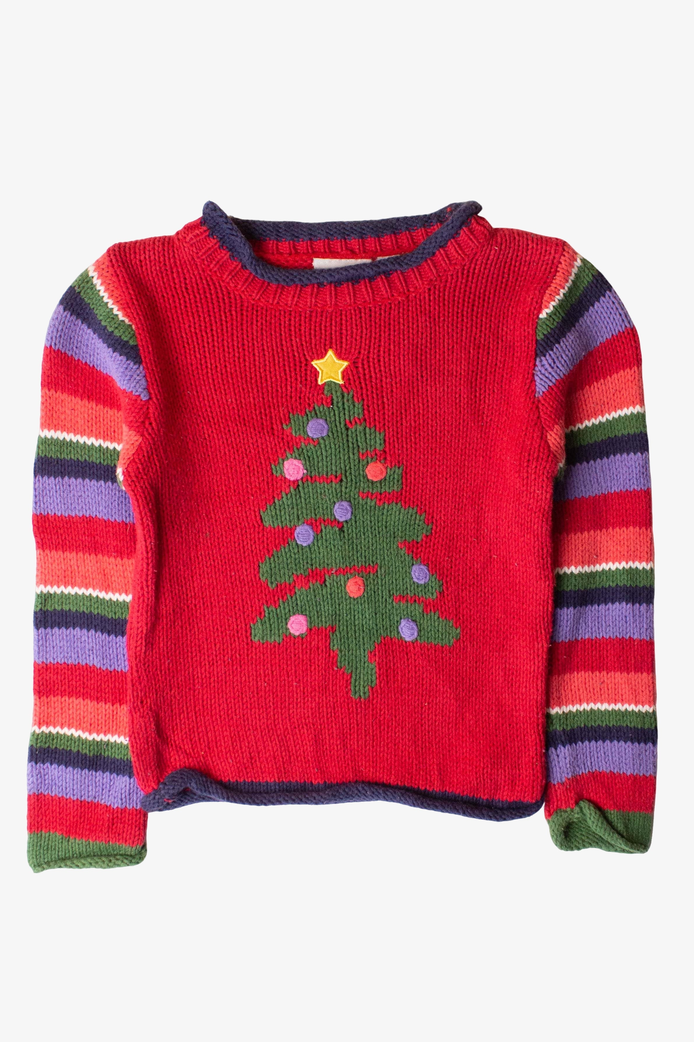Kids Red Ugly Christmas Pullover 63872