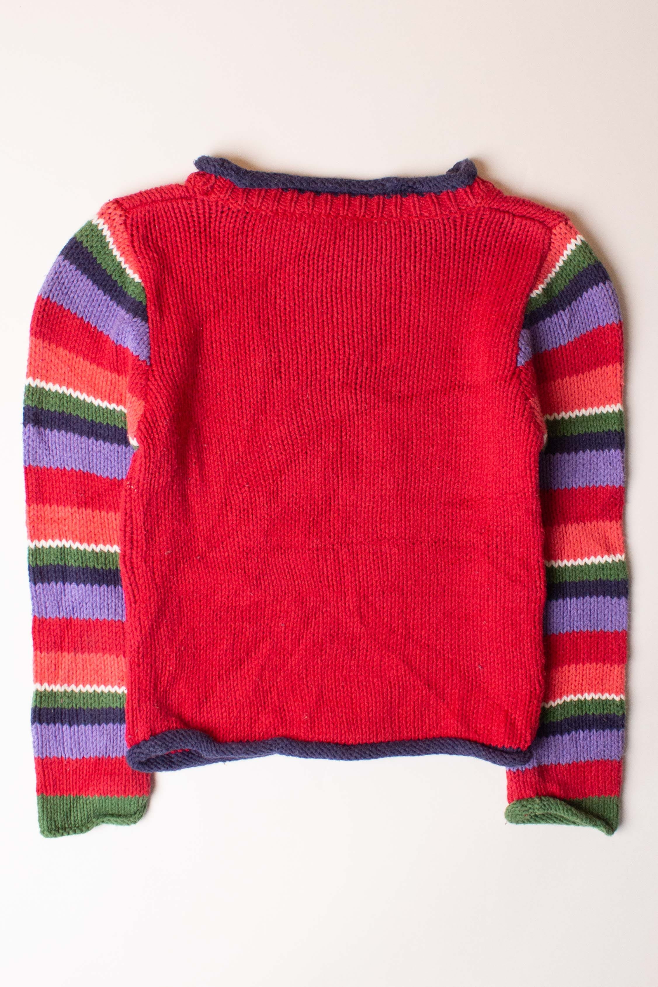 Kids Red Ugly Christmas Pullover 63872