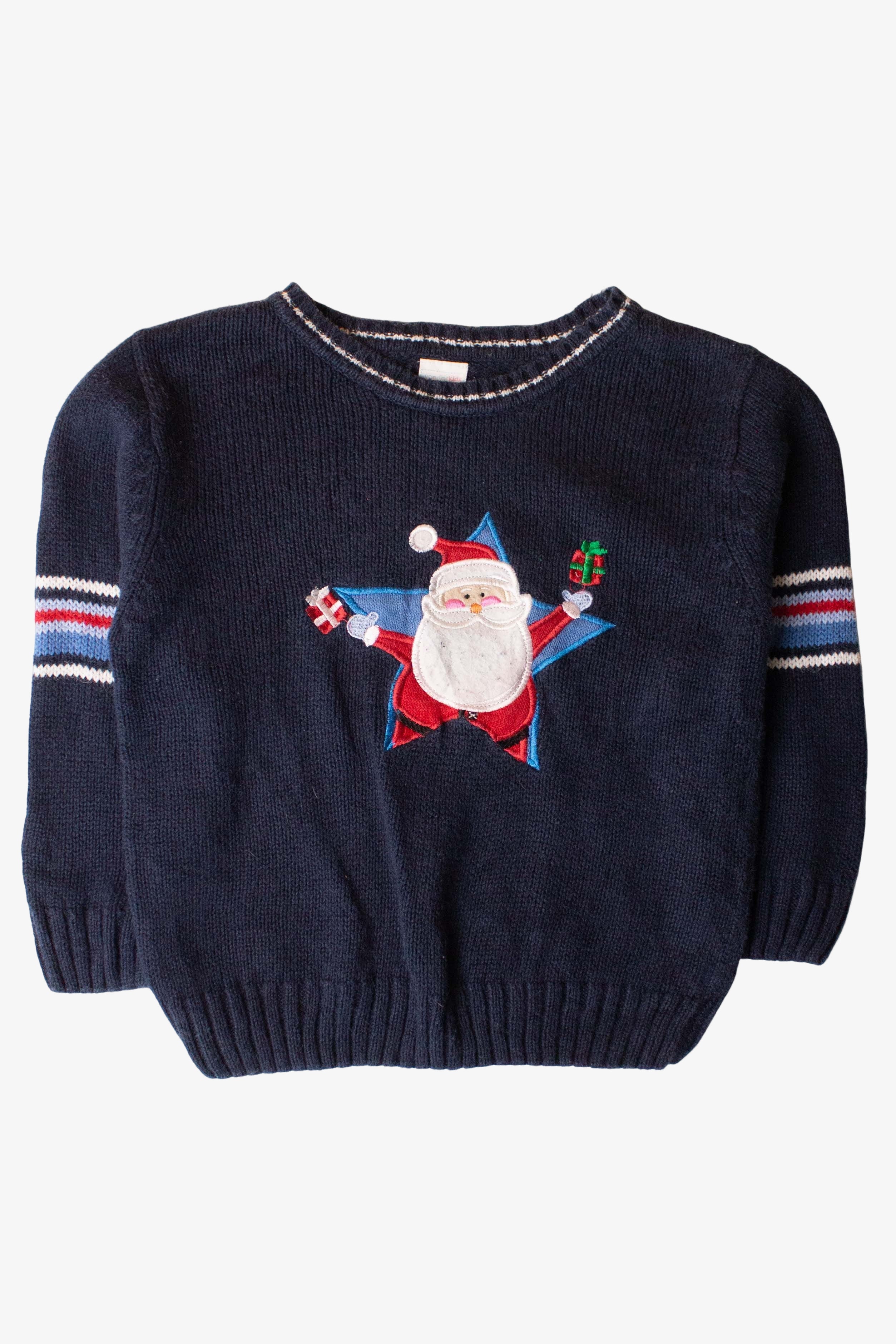 Kids Blue Ugly Christmas Pullover 63885