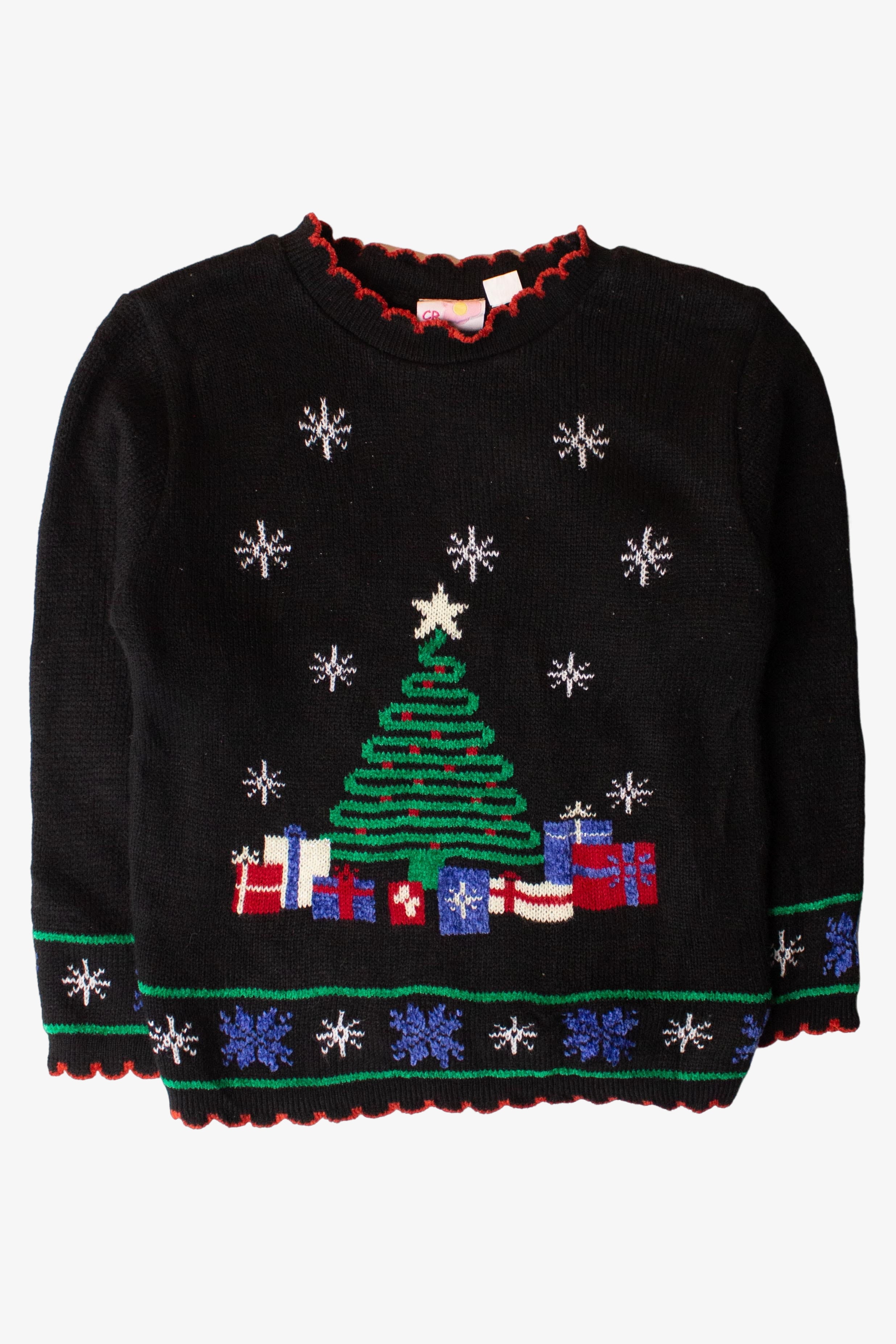 Kids Black Ugly Christmas Pullover 63886
