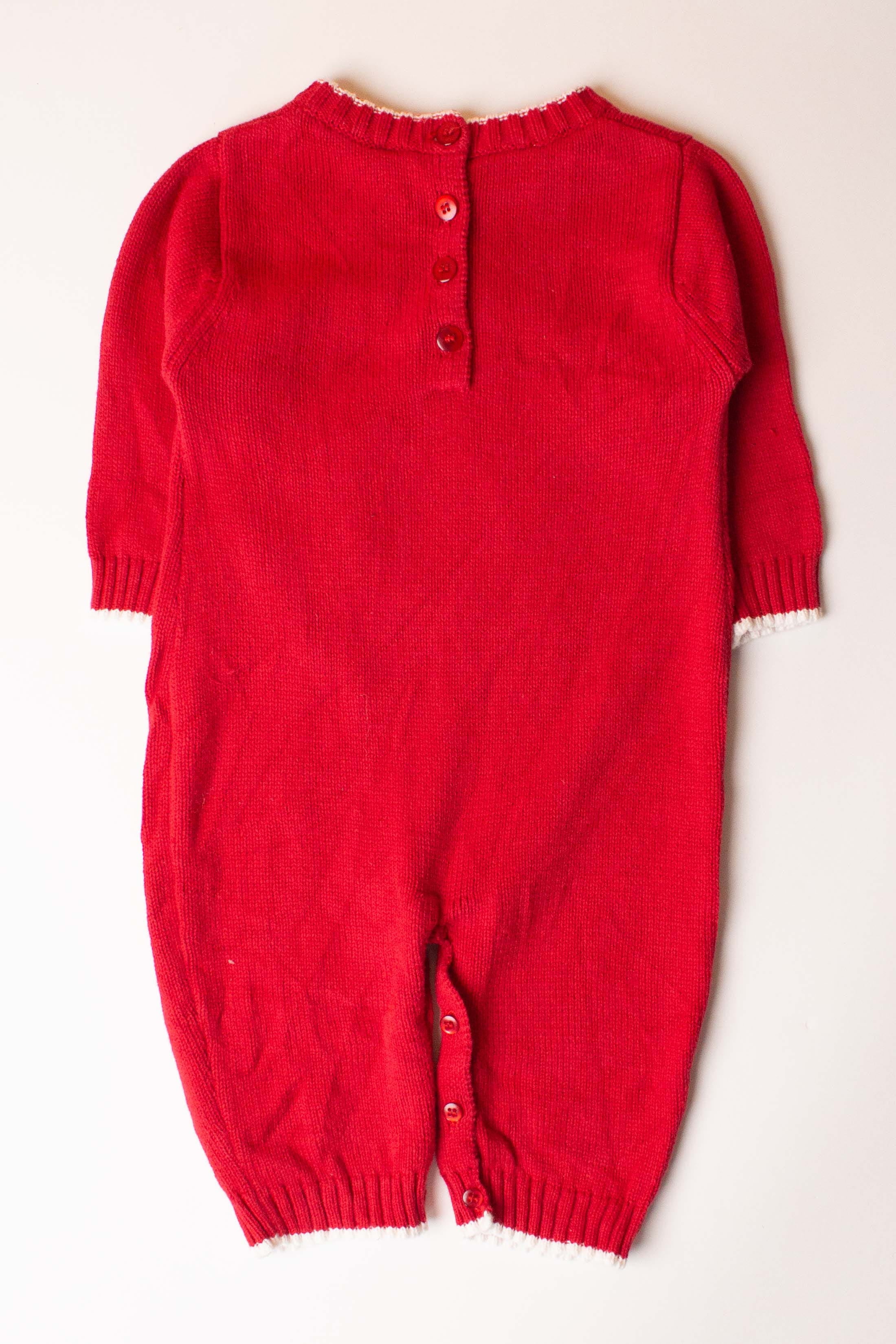 Kids Red Ugly Christmas Onesie 63895
