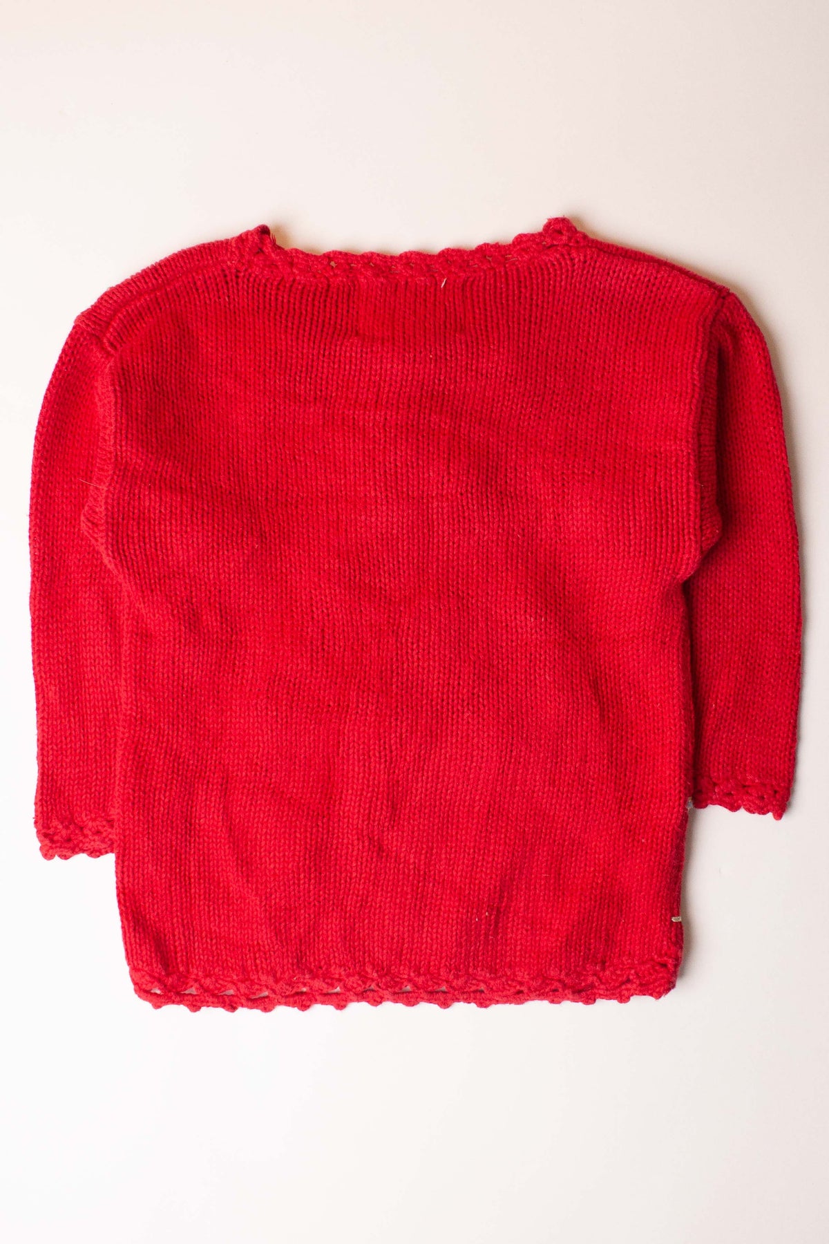 Kids Red Ugly Christmas Pullover 63896