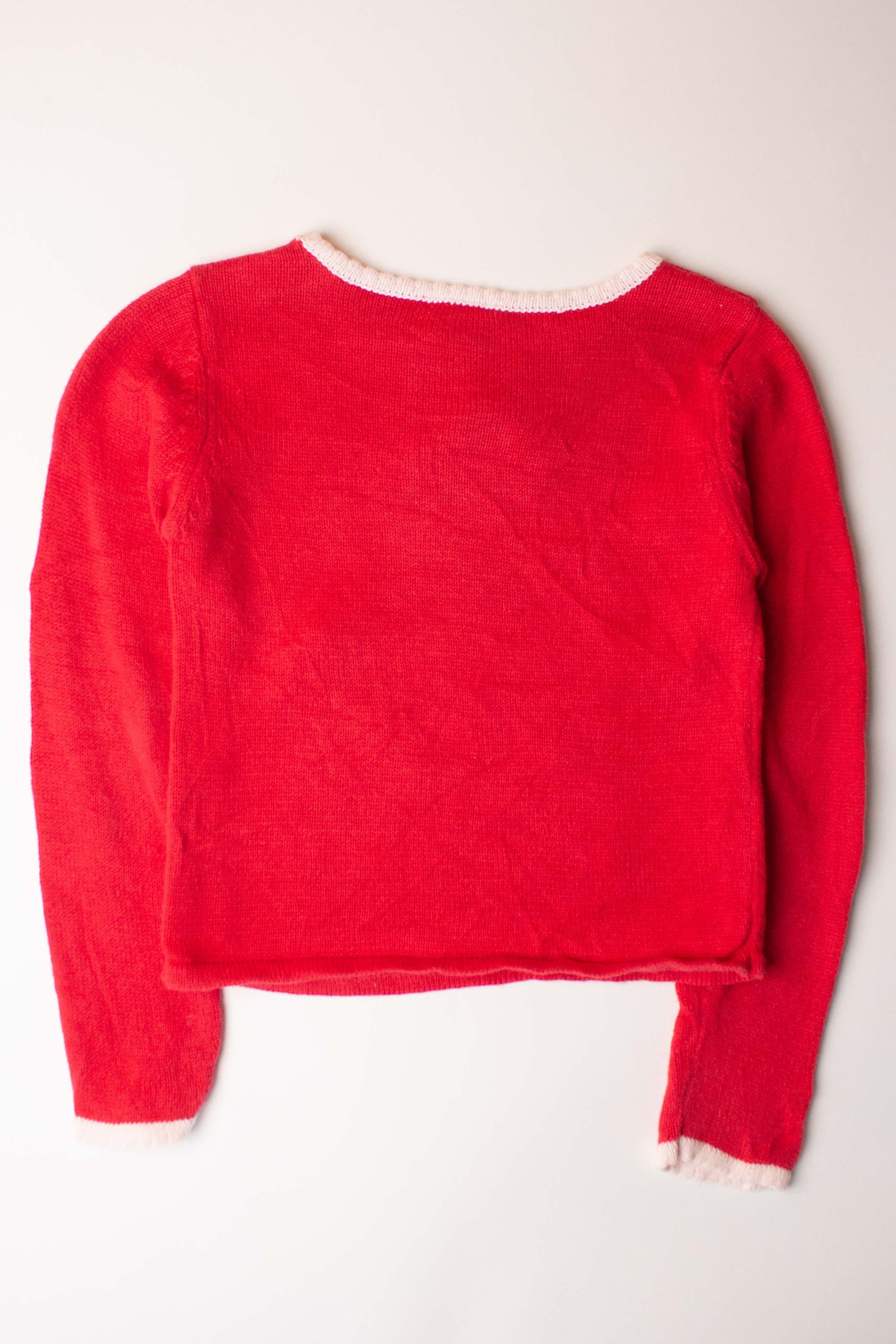 Kids Red Ugly Christmas Pullover 63903