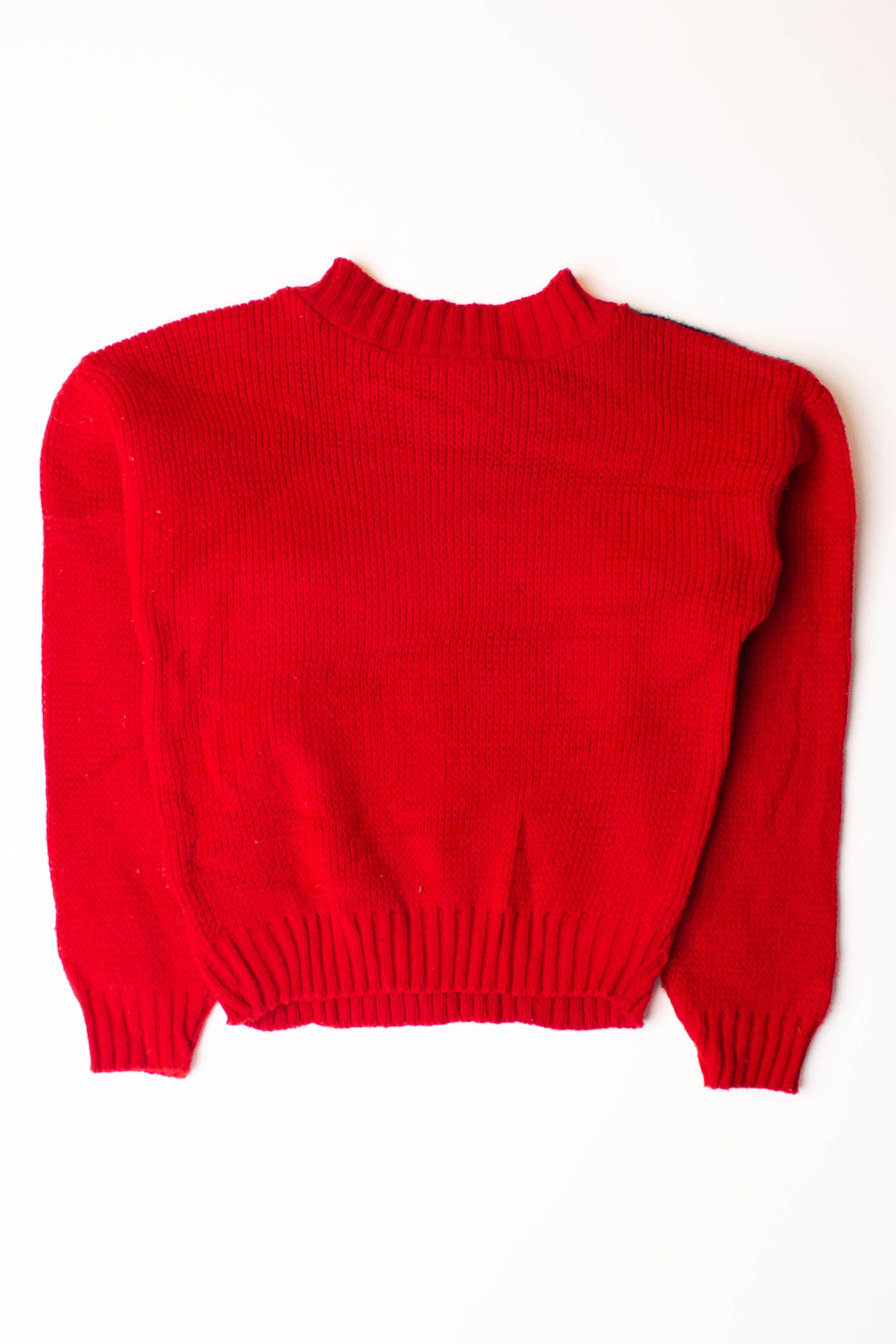 Kids Red Ugly Christmas Pullover 63916