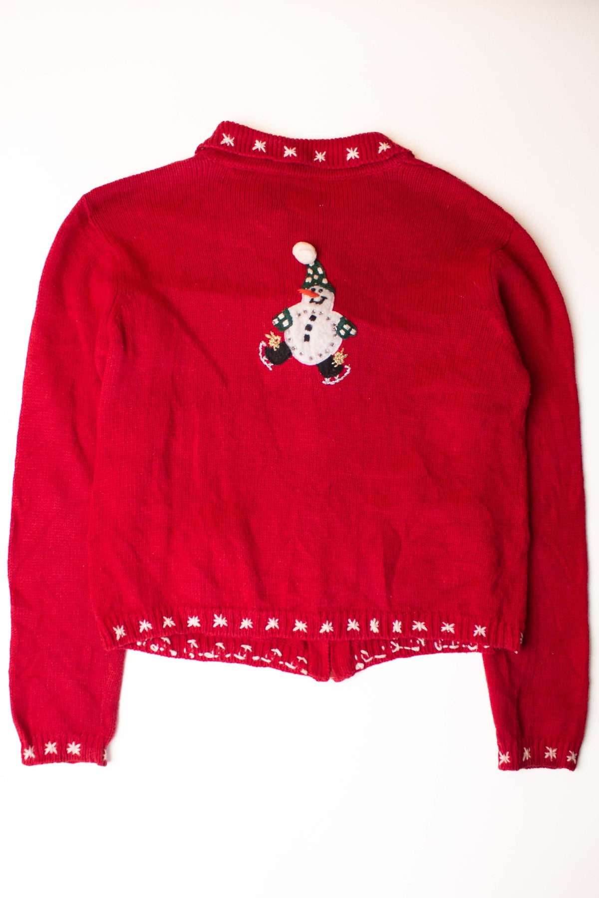 Kids Red Ugly Christmas Cardigan 63926