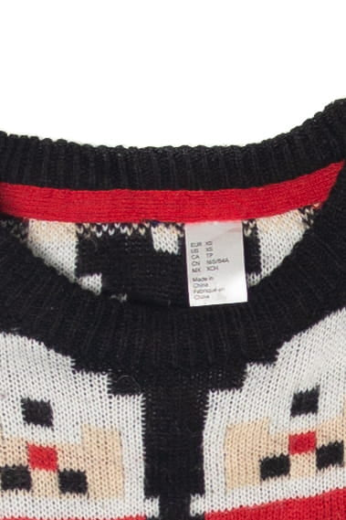 Pixel Santas Ugly Christmas Sweater