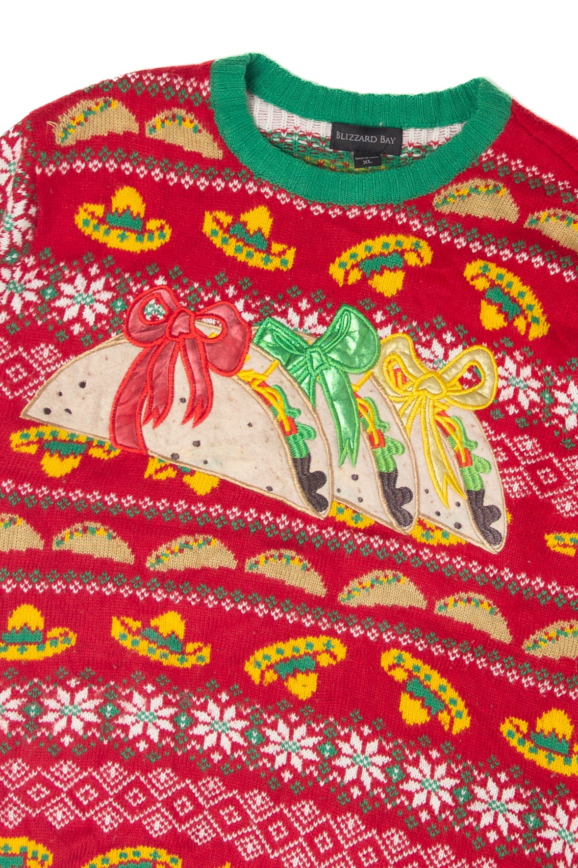 Taco Ugly Christmas Sweater 63956