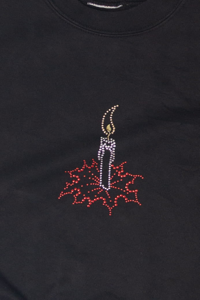 Candle Ugly Christmas Sweater
