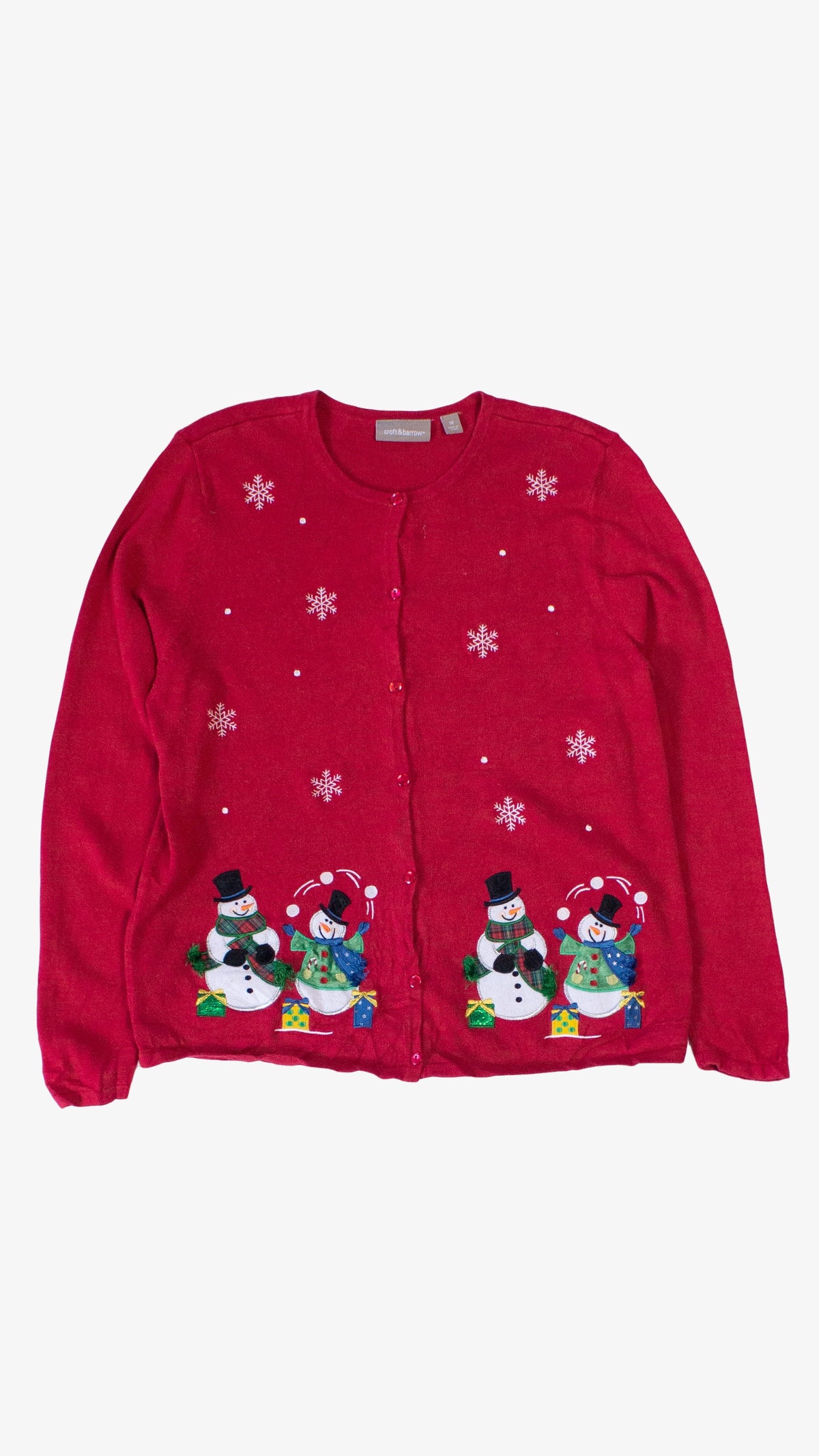Red Ugly Christmas Cardigan 63982