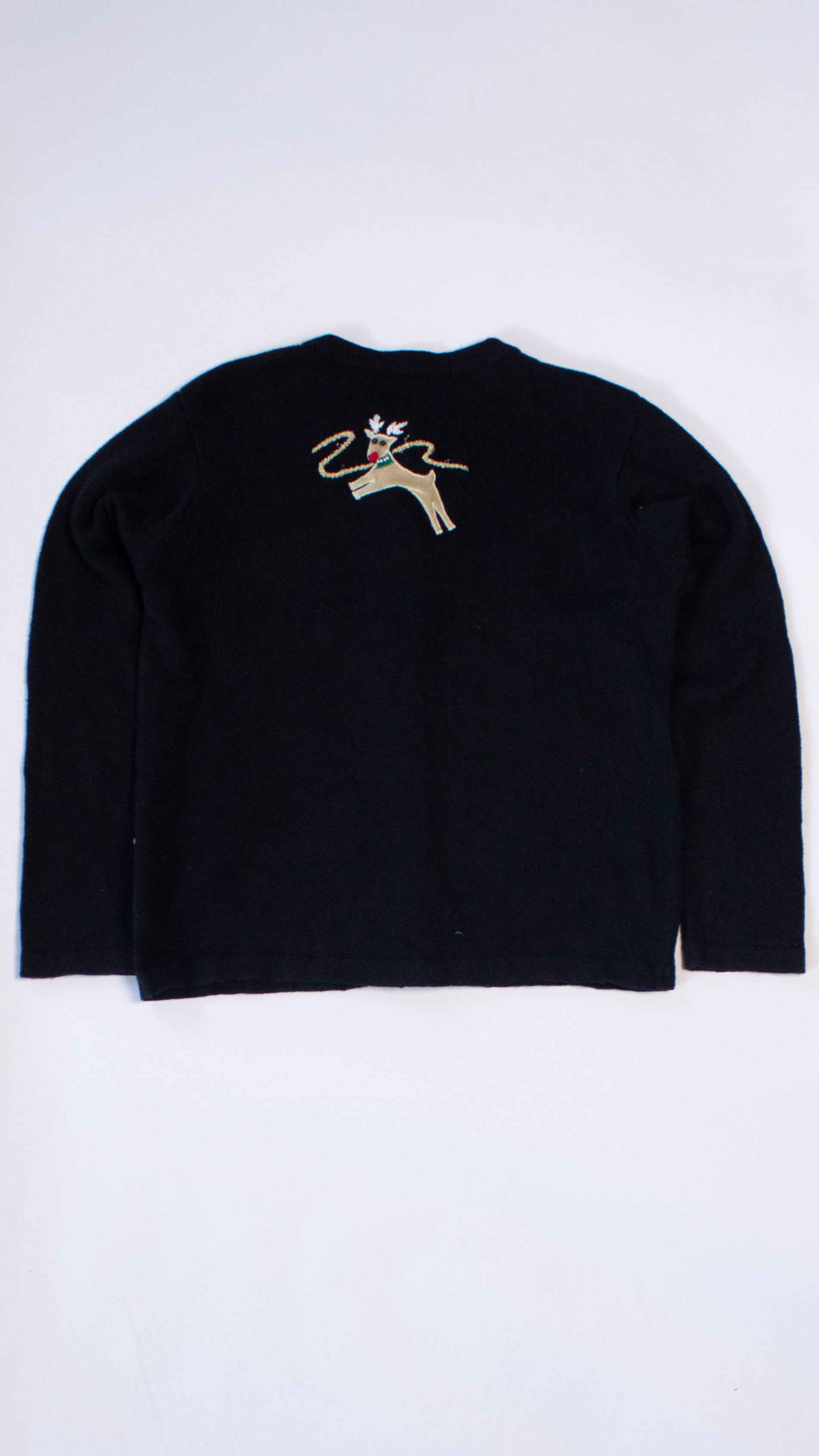 Black Ugly Christmas Cardigan 63983