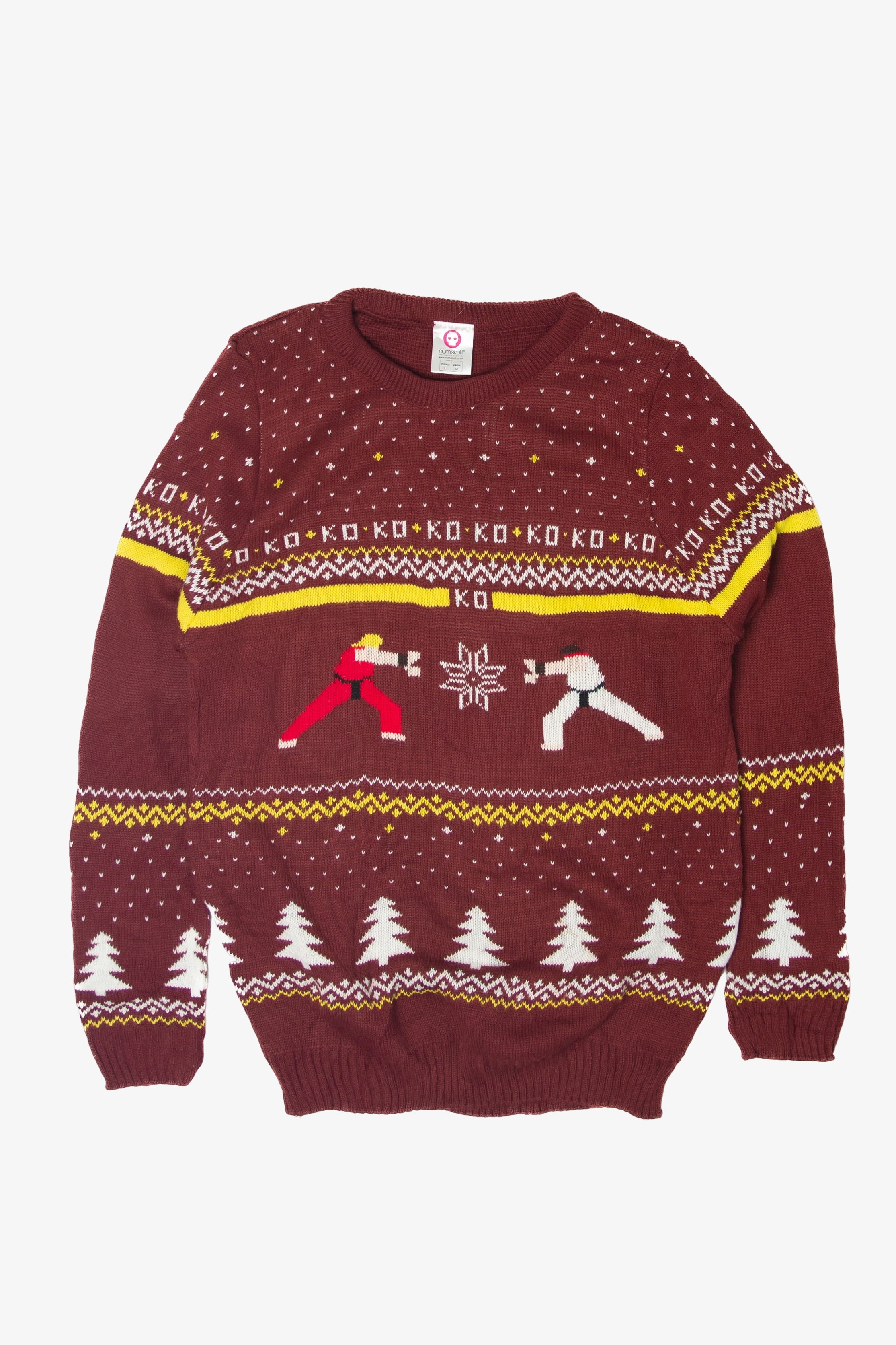 Mortal Kombat KO Ugly Christmas Sweater