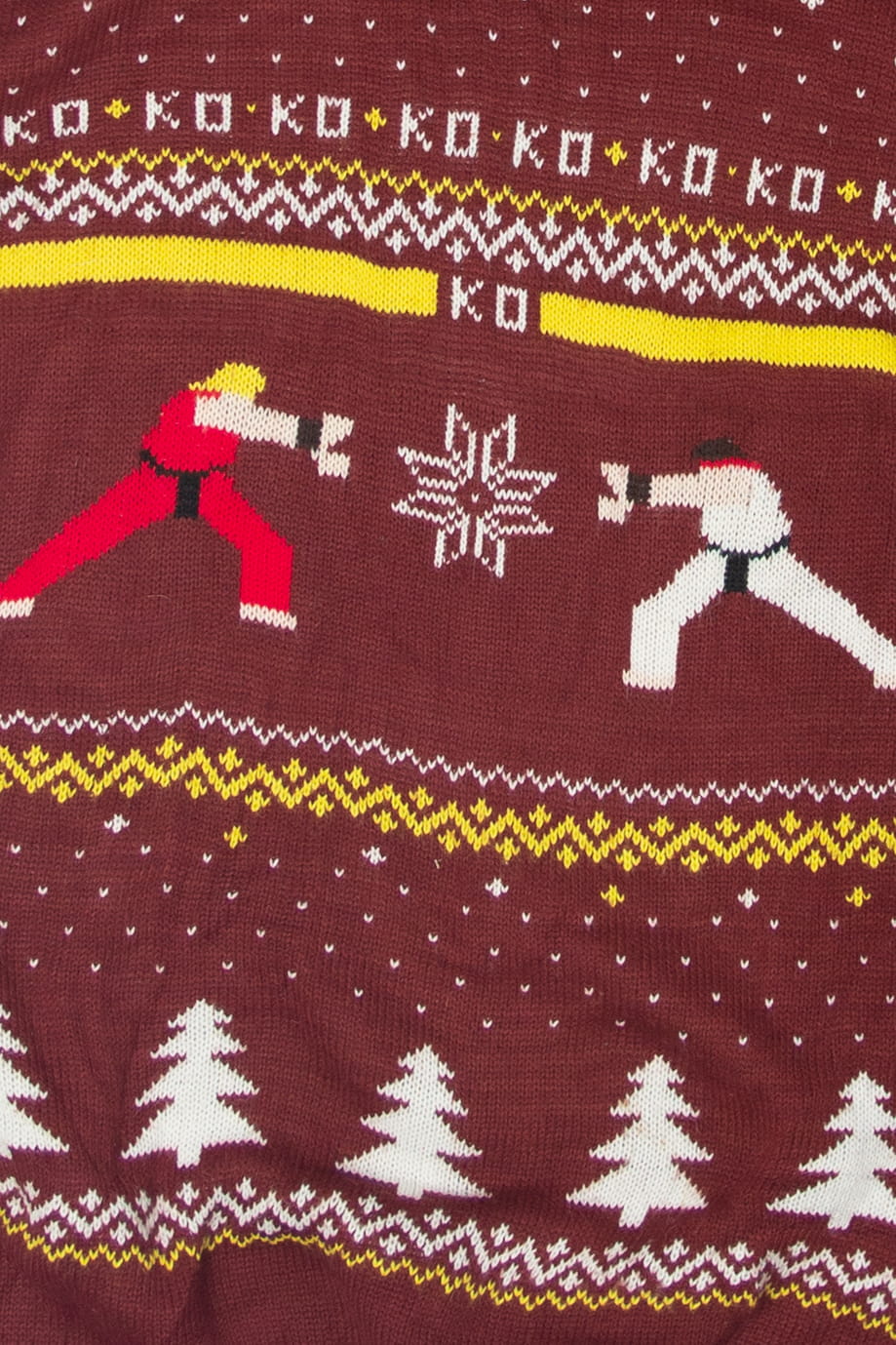 Mortal Kombat KO Ugly Christmas Sweater