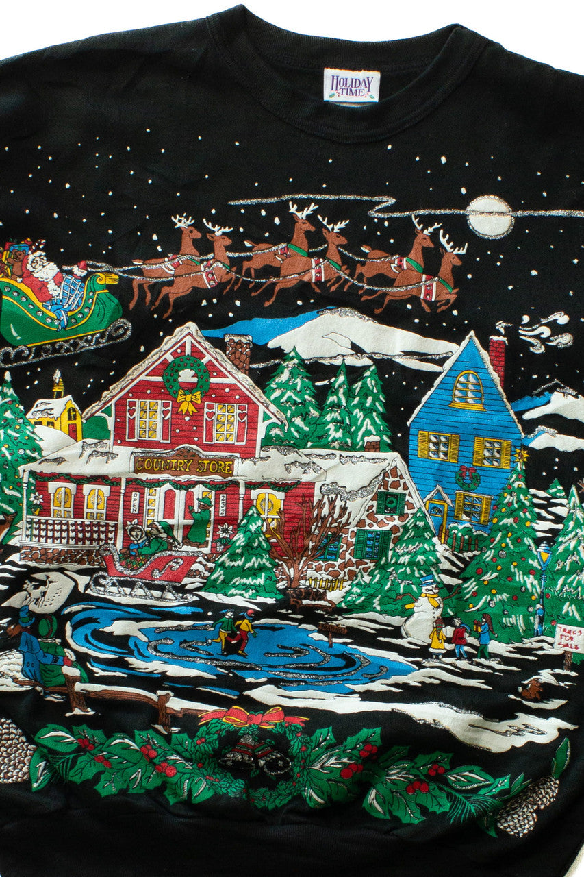 Black Ugly Christmas Sweatshirt 64003
