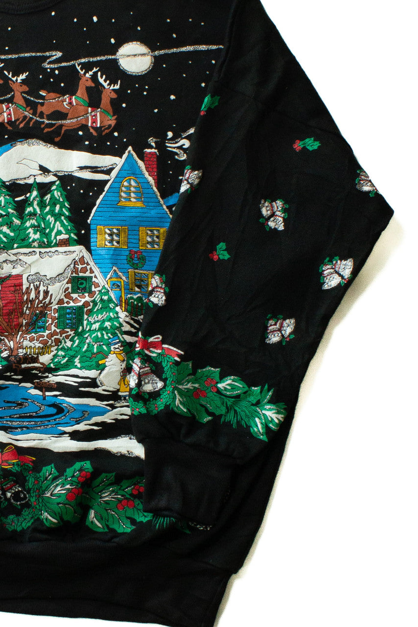 Black Ugly Christmas Sweatshirt 64003