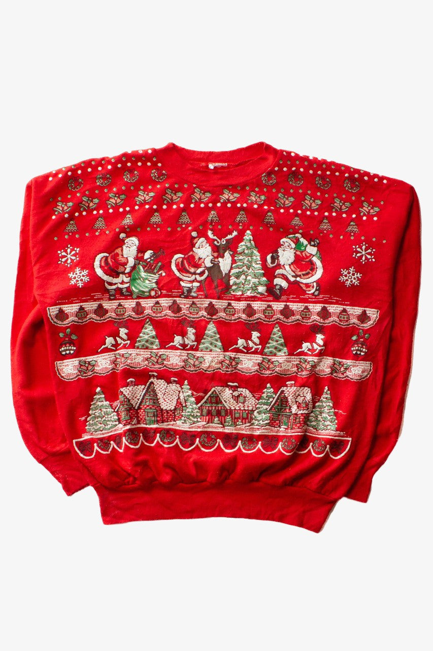 Red Ugly Christmas Sweatshirt 64005