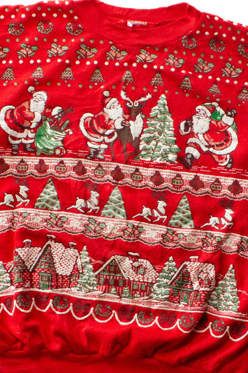 Red Ugly Christmas Sweatshirt 64005