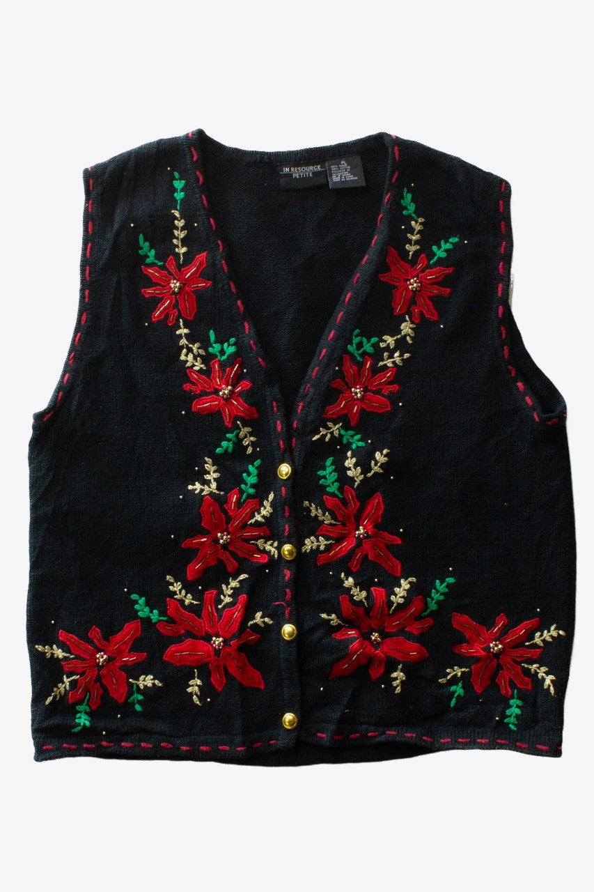 Black Ugly Christmas Vest 64011