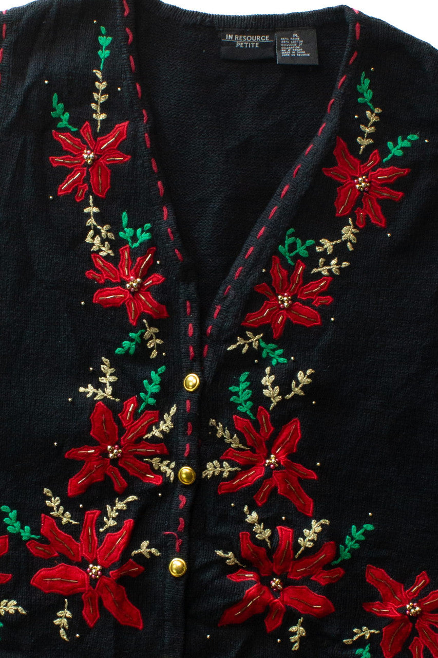 Black Ugly Christmas Vest 64011