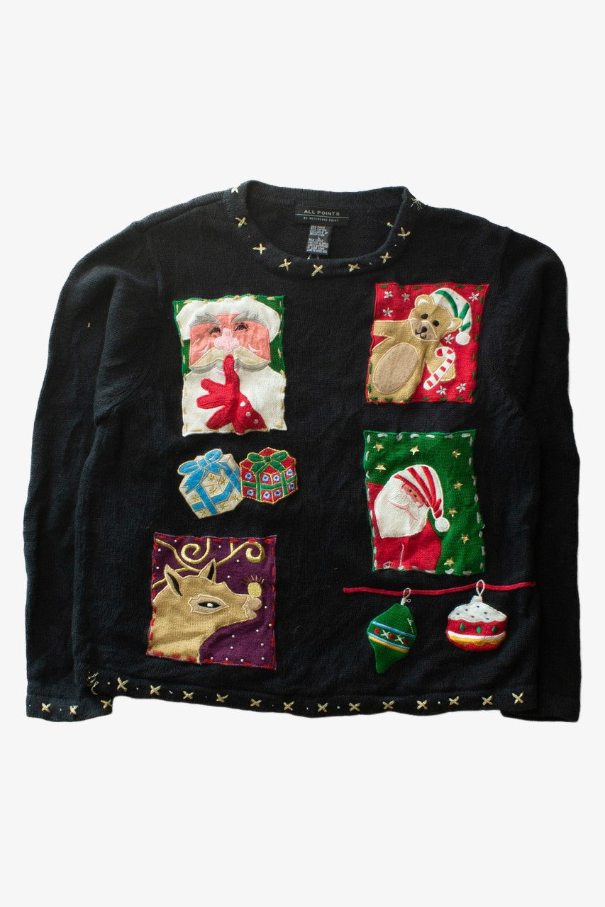 Black Ugly Christmas Pullover 64033