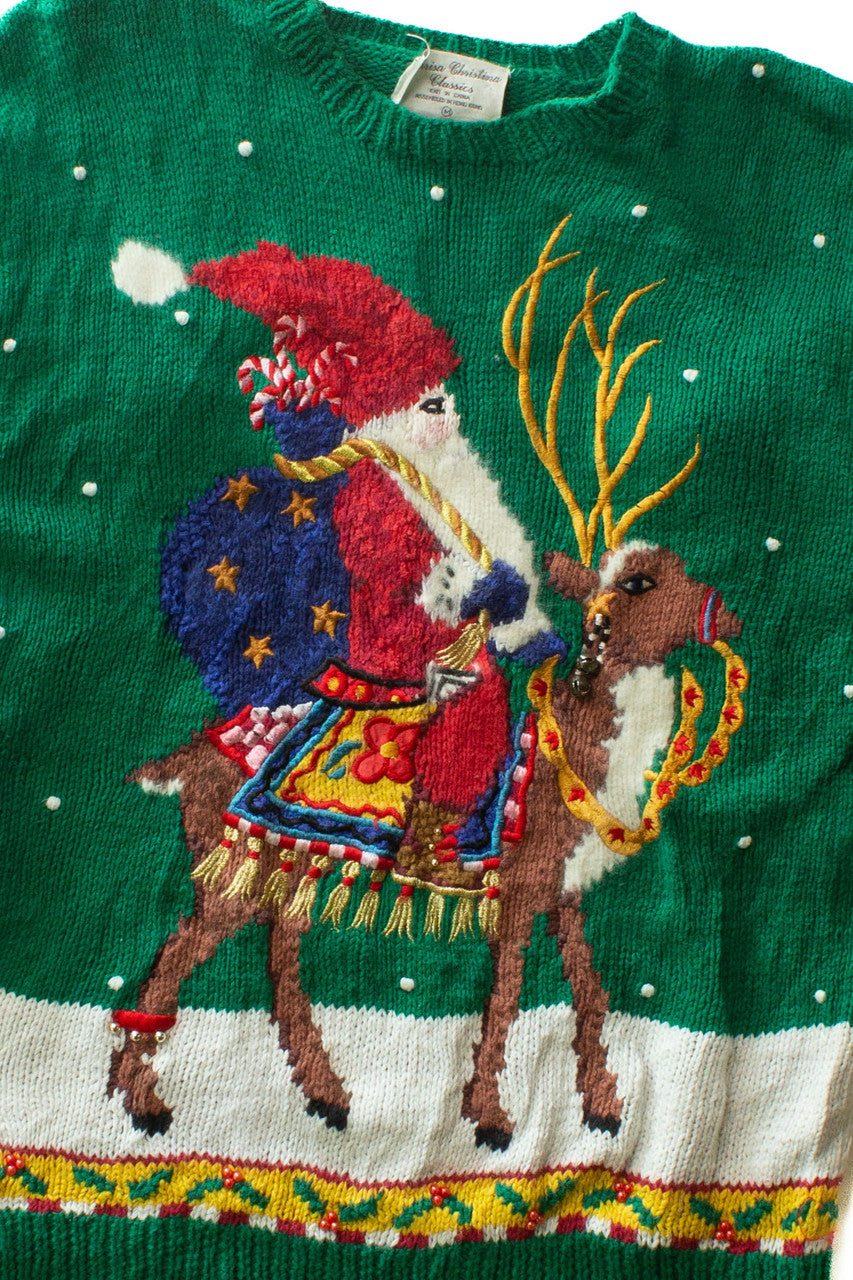 Green Ugly Christmas Pullover 64035