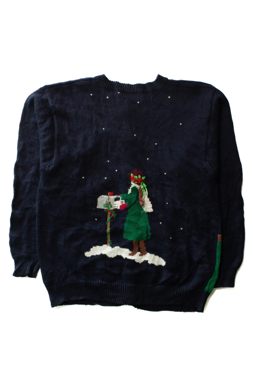 Blue Ugly Christmas Cardigan 64038