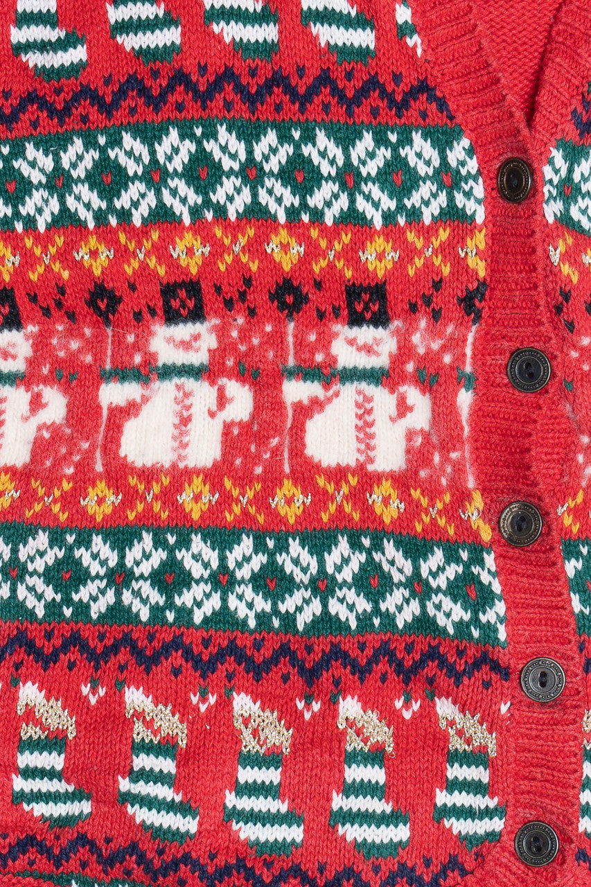 Snowmen & Stockings Ugly Christmas Vest 64044
