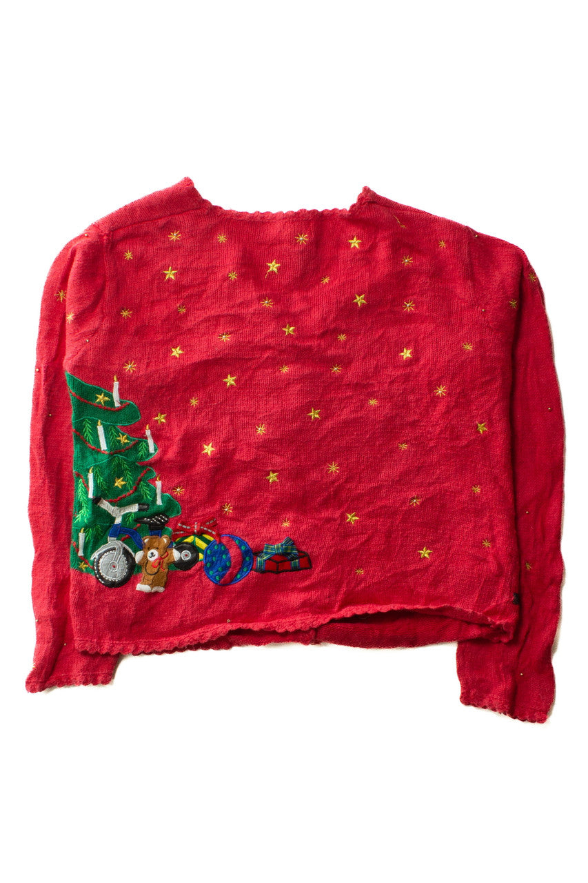 Red Ugly Christmas Cardigan 64048
