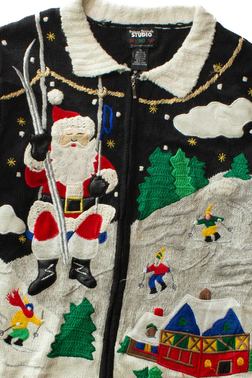Black Ugly Christmas Cardigan 64056