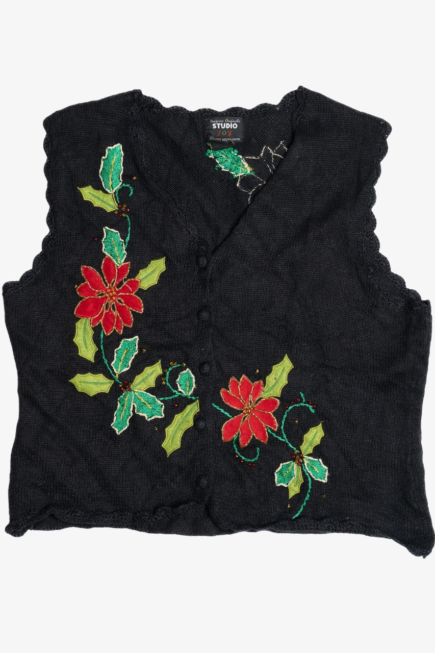 Black Ugly Christmas Vest 64059