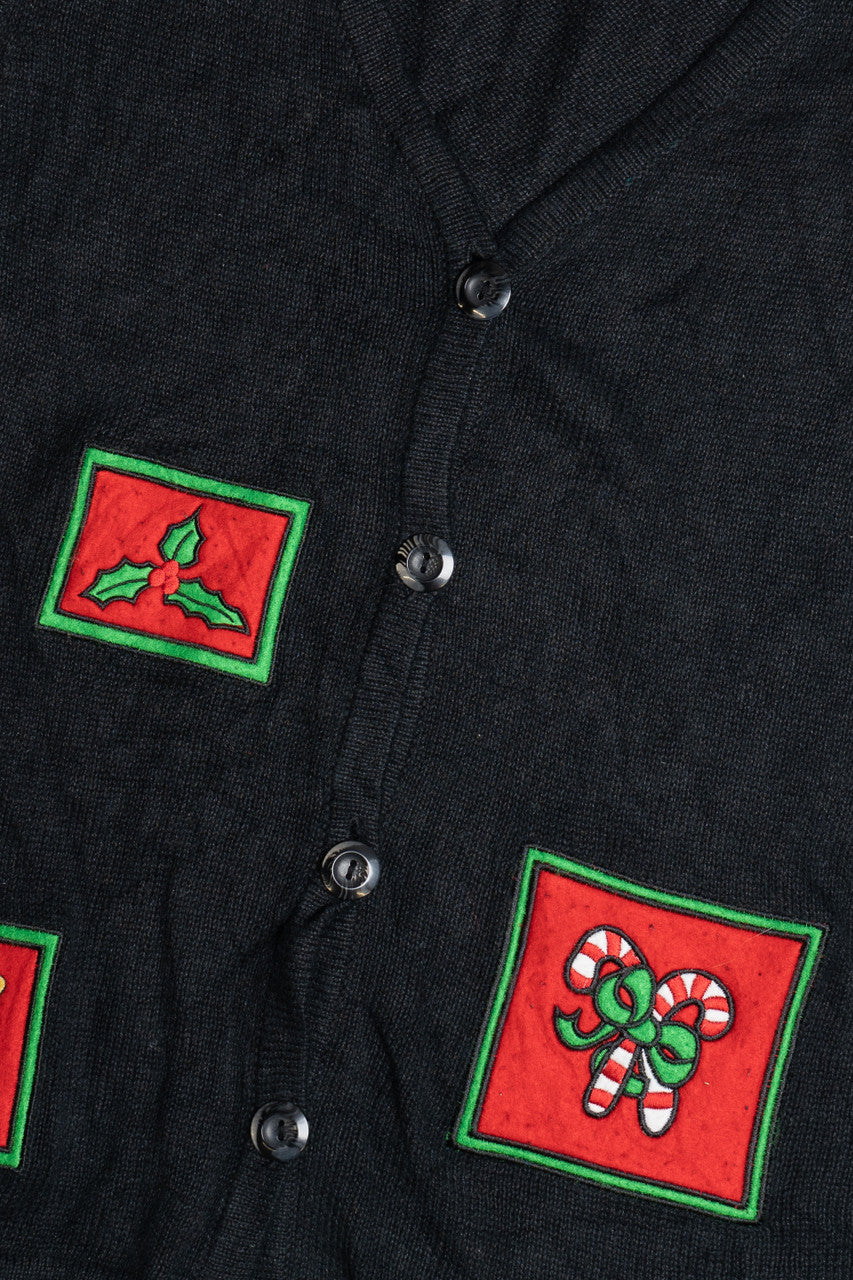 Black Ugly Christmas Vest 64063