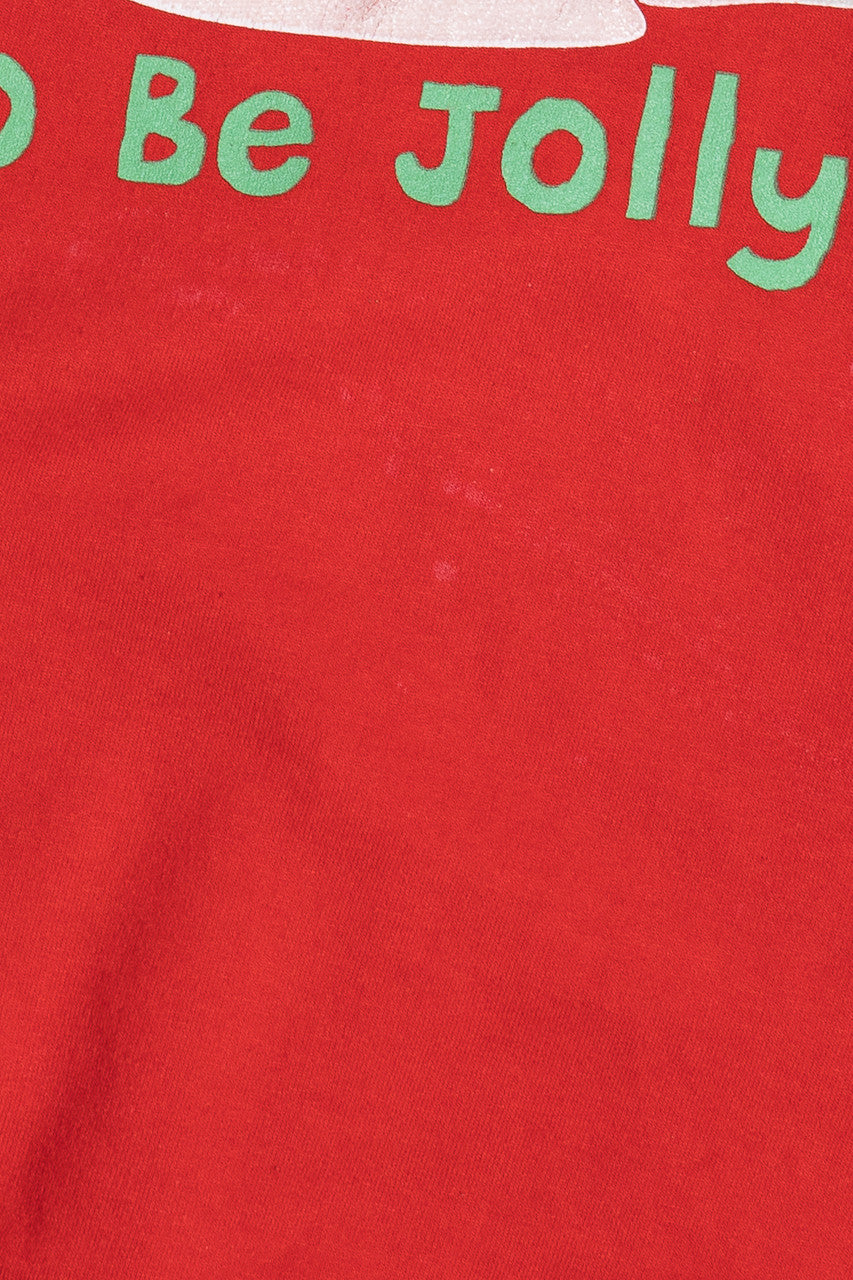 Vintage Mickey Mouse "Tis The Season To Be Jolly!" Ugly Christmas Sweatshirt 64089