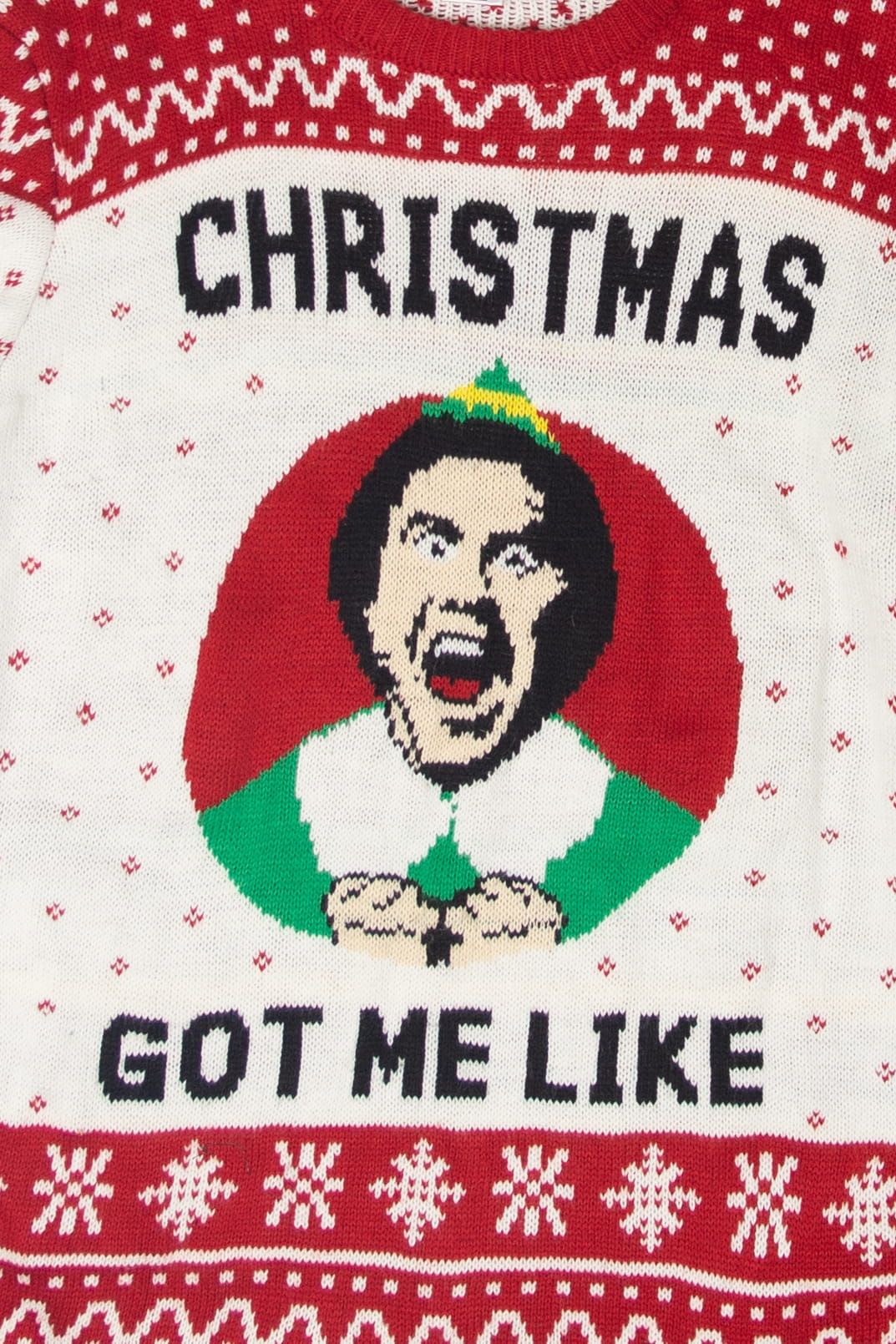 Elf "Christmas Got Me Like" Ugly Christmas Sweater