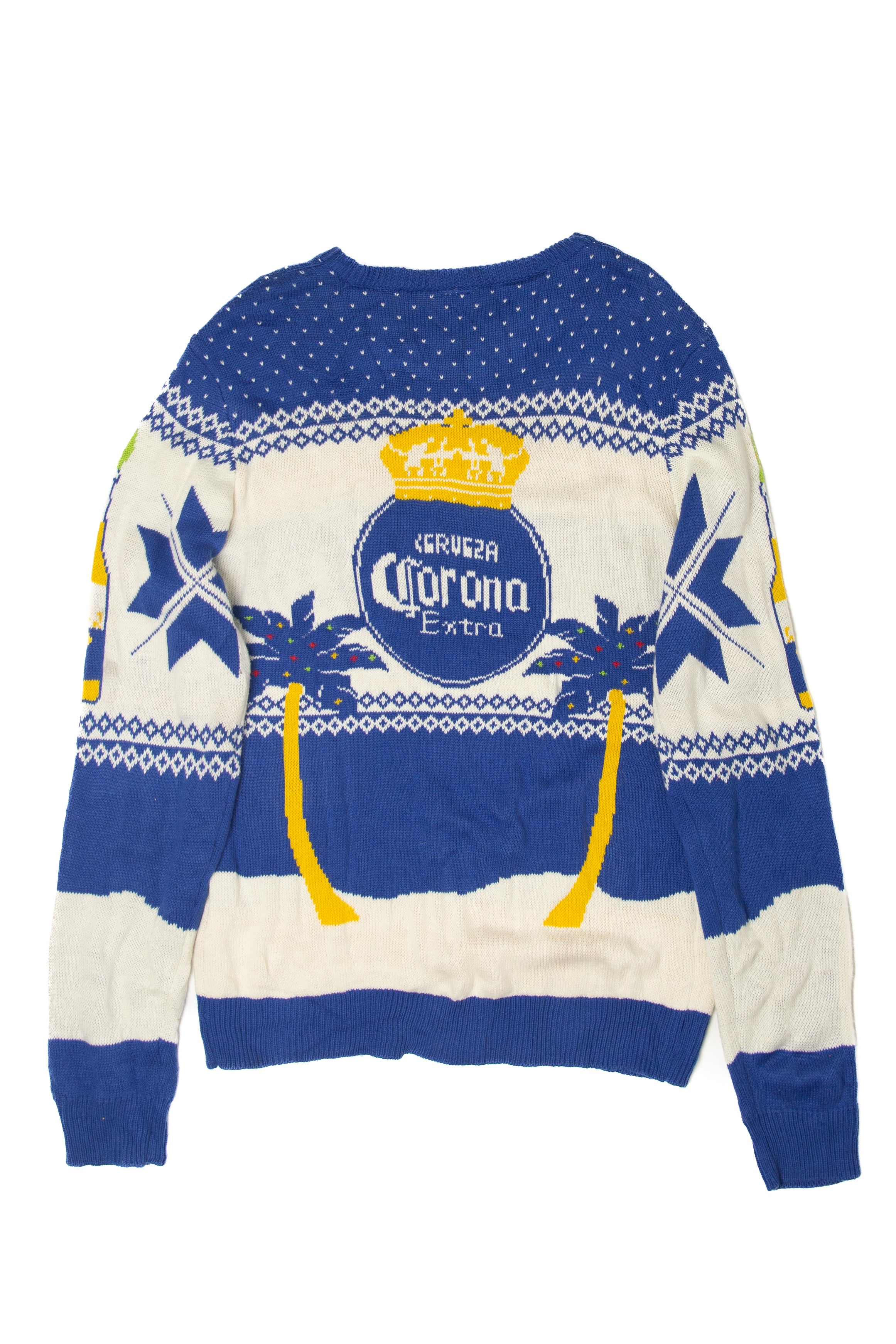Corona Extra "La Cerueza Mas Fina" Ugly Christmas Sweater
