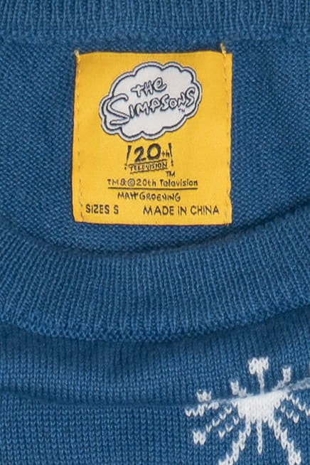 The Simpsons Moe Bartender "Oh, What Fun It Is!" Ugly Christmas Pullover