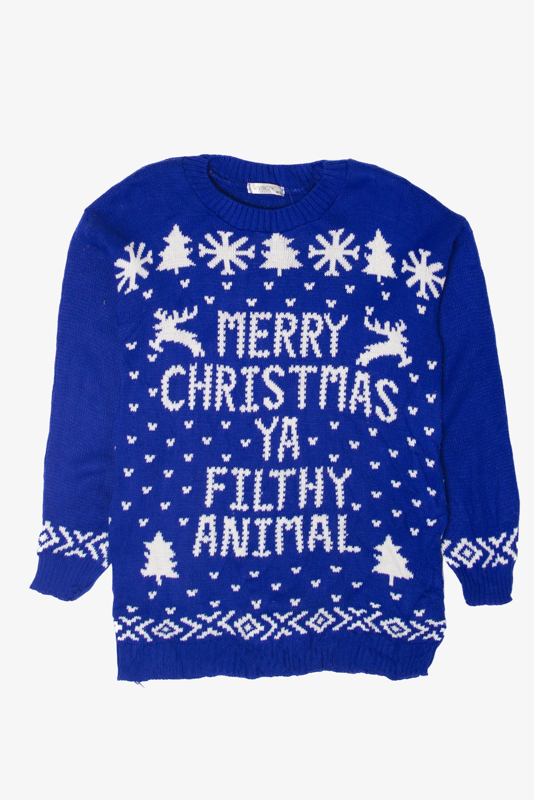 "Merry Christmas Ya Filthy Animal" Home Alone Ugly Christmas Sweater