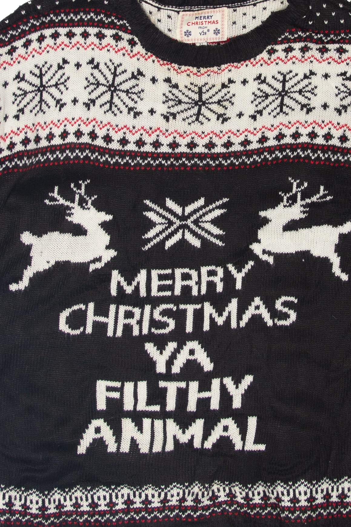 Home Alone "Merry Christmas Ya Filthy Animal" Ugly Christmas Sweater
