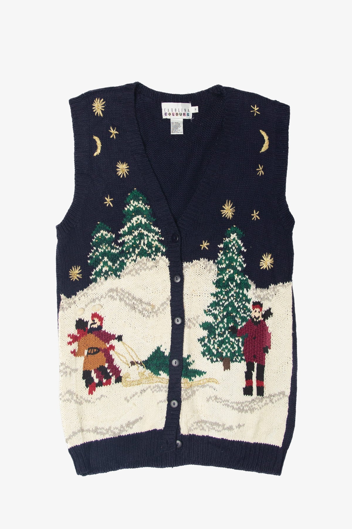 Carolina Colours Ugly Christmas Vest