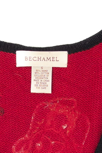Bechamel Angels Ugly Christmas Vest