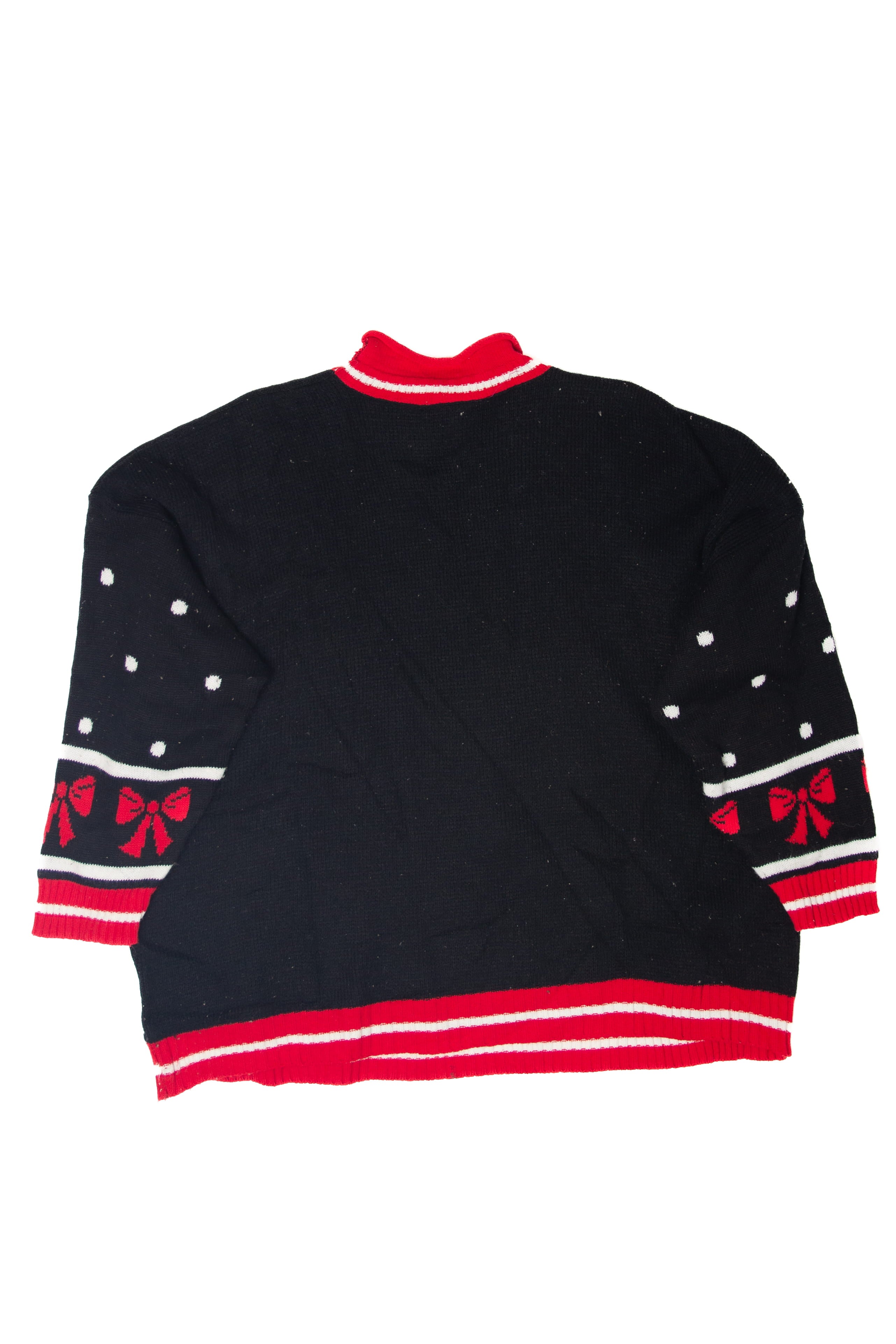 Knitwaves Wreath Ugly Christmas Pullover