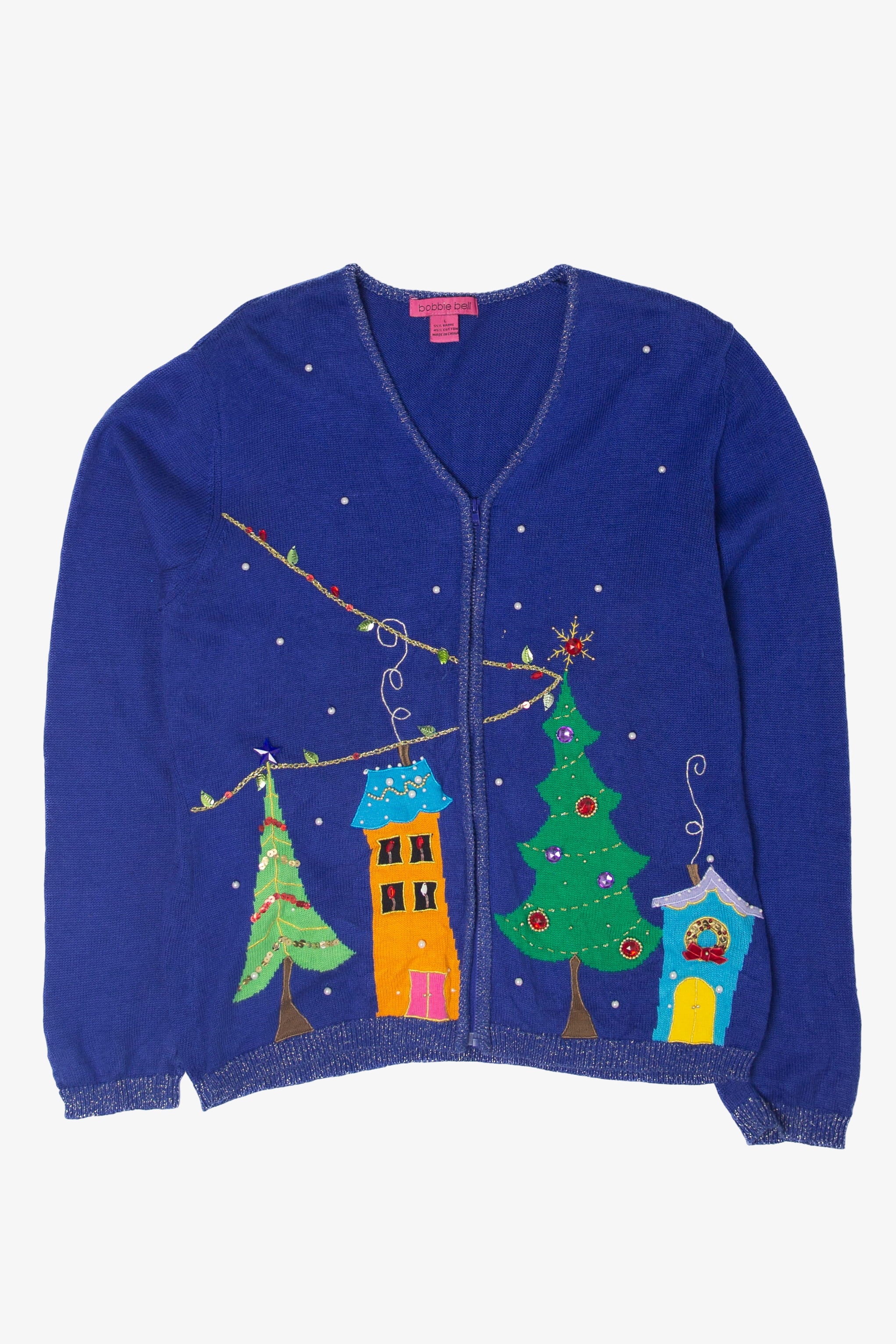 Bobble Bell Ugly Christmas Cardigan