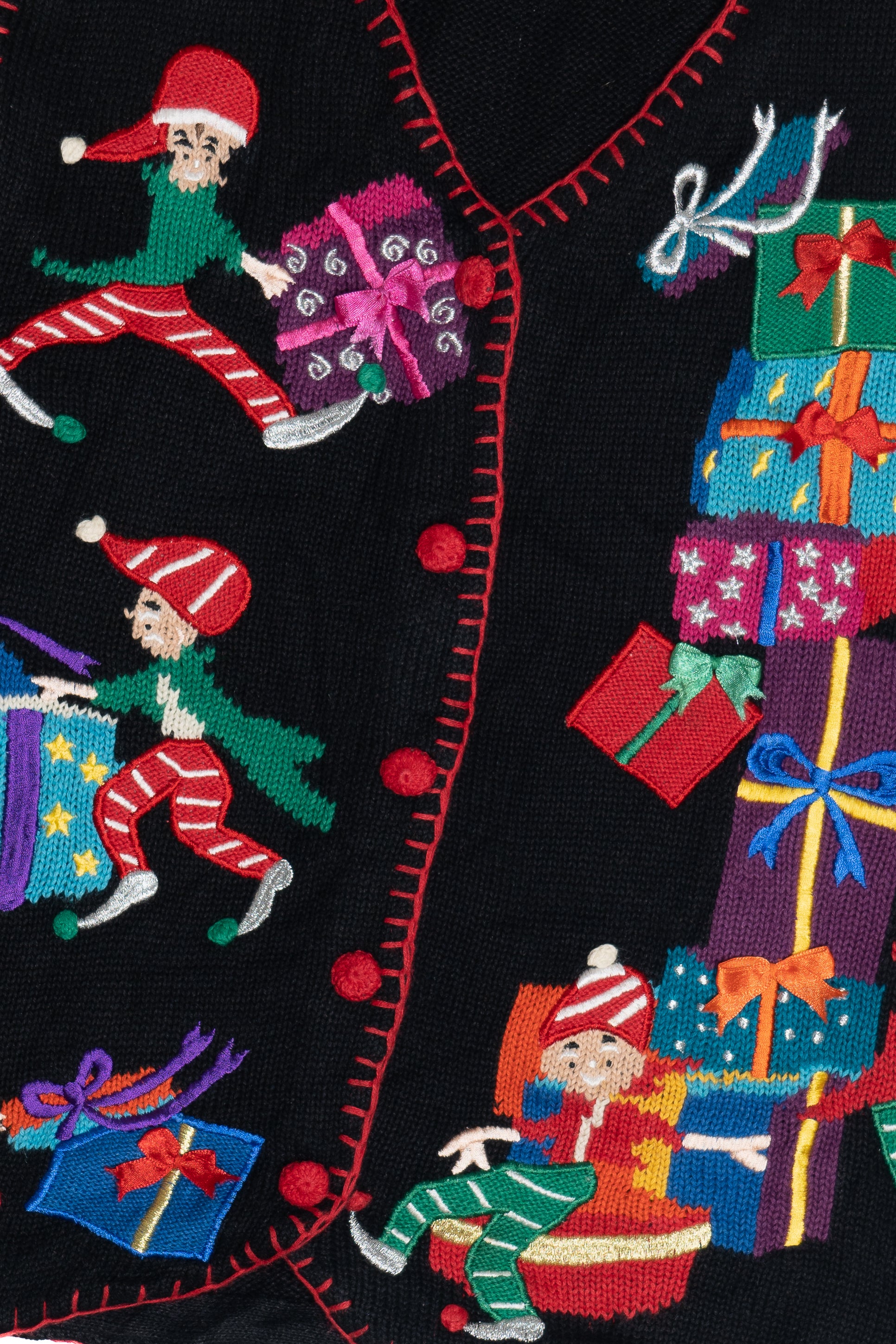 Christmas Elves Ugly Christmas Vest