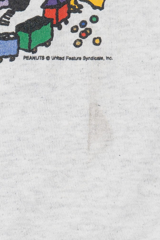 Vintage Snoopy "Santa's Workshop" Ugly Christmas Sweatshirt (1990s)