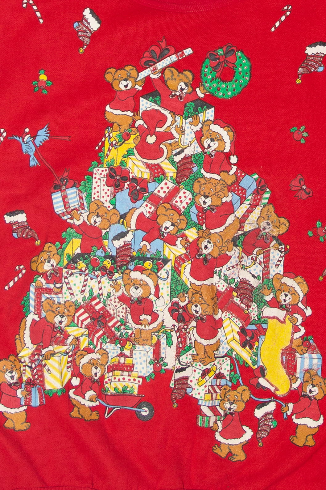 Vintage Bears Presents Ugly Christmas Sweatshirts (1980s)