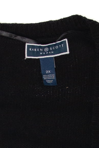 Karen Scott Ugly Christmas Vest