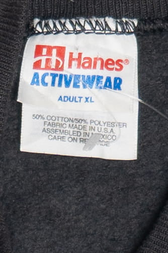 Vintage Christmas Words Collage Sweatshirt (1990s)