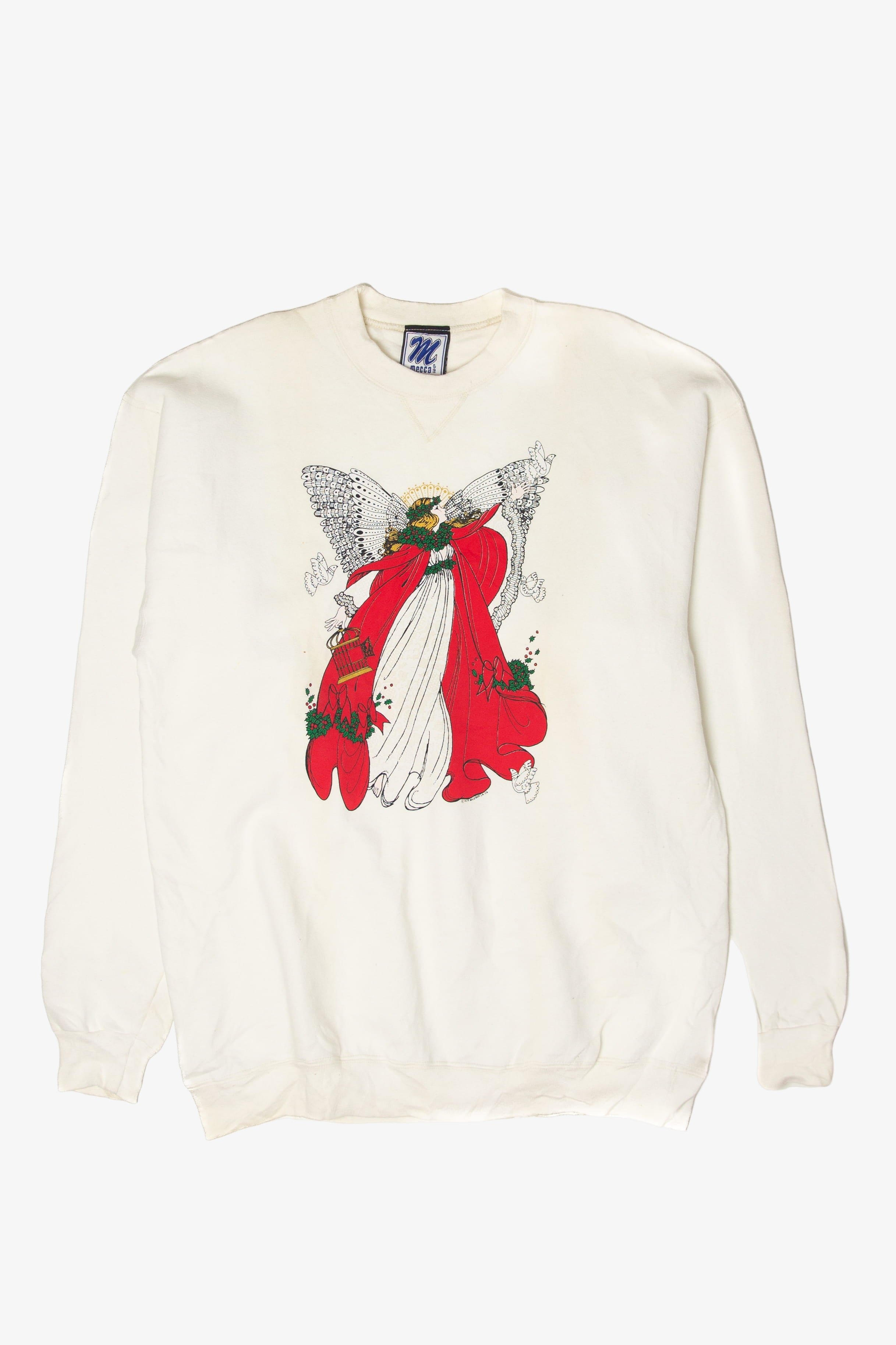 Vintage Angel Ugly Christmas Sweater (1990s)