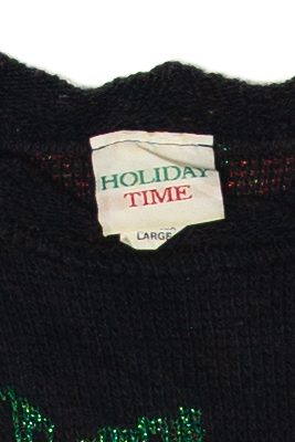 Vintage Poinsettias Ugly Christmas Pullovers (1980s)