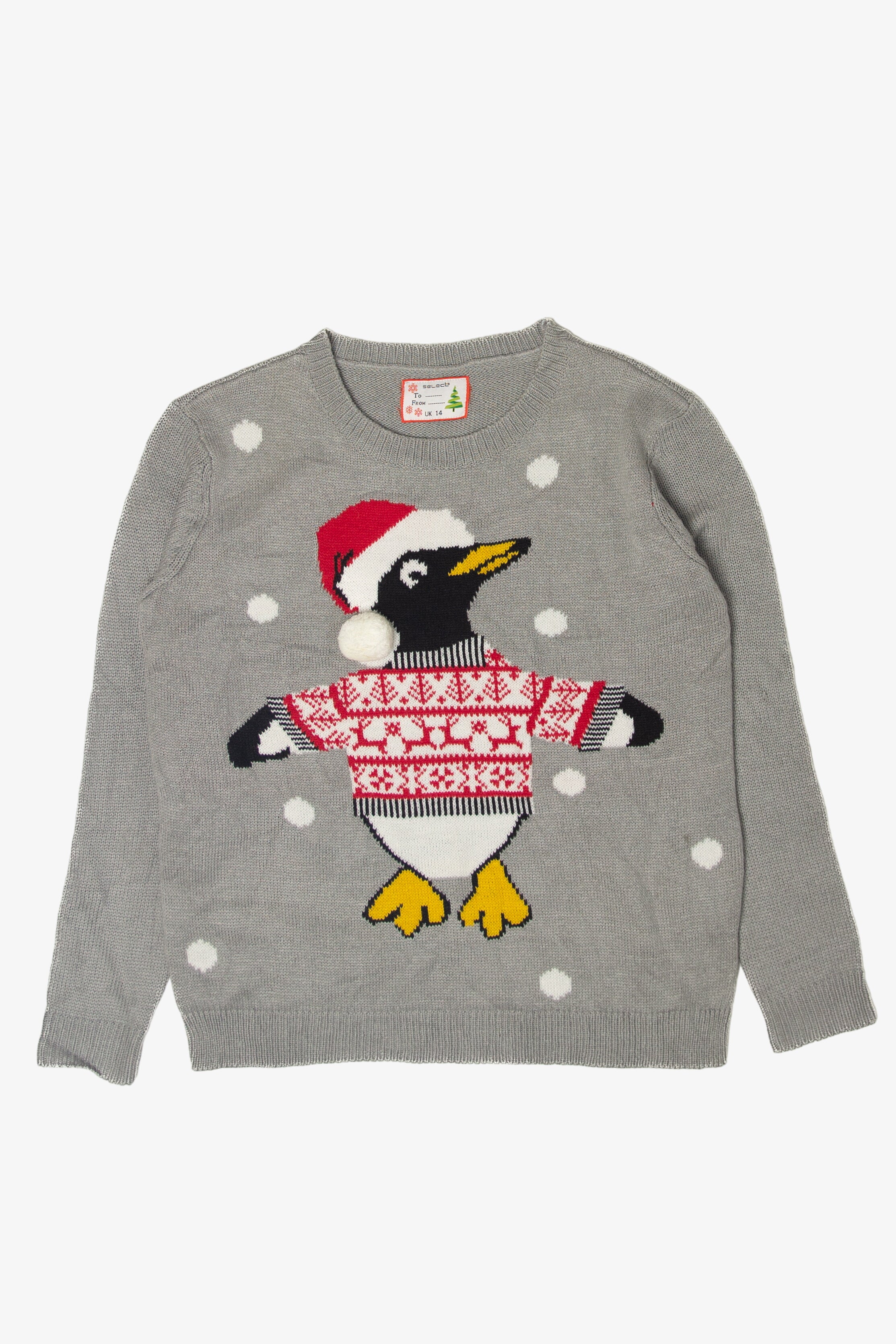 Vintage Penguin Ugly Christmas Sweater (2010s)