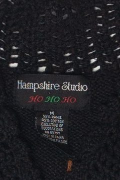 Vintage Hampshire Studio Ugly Christmas Vest (1990s)