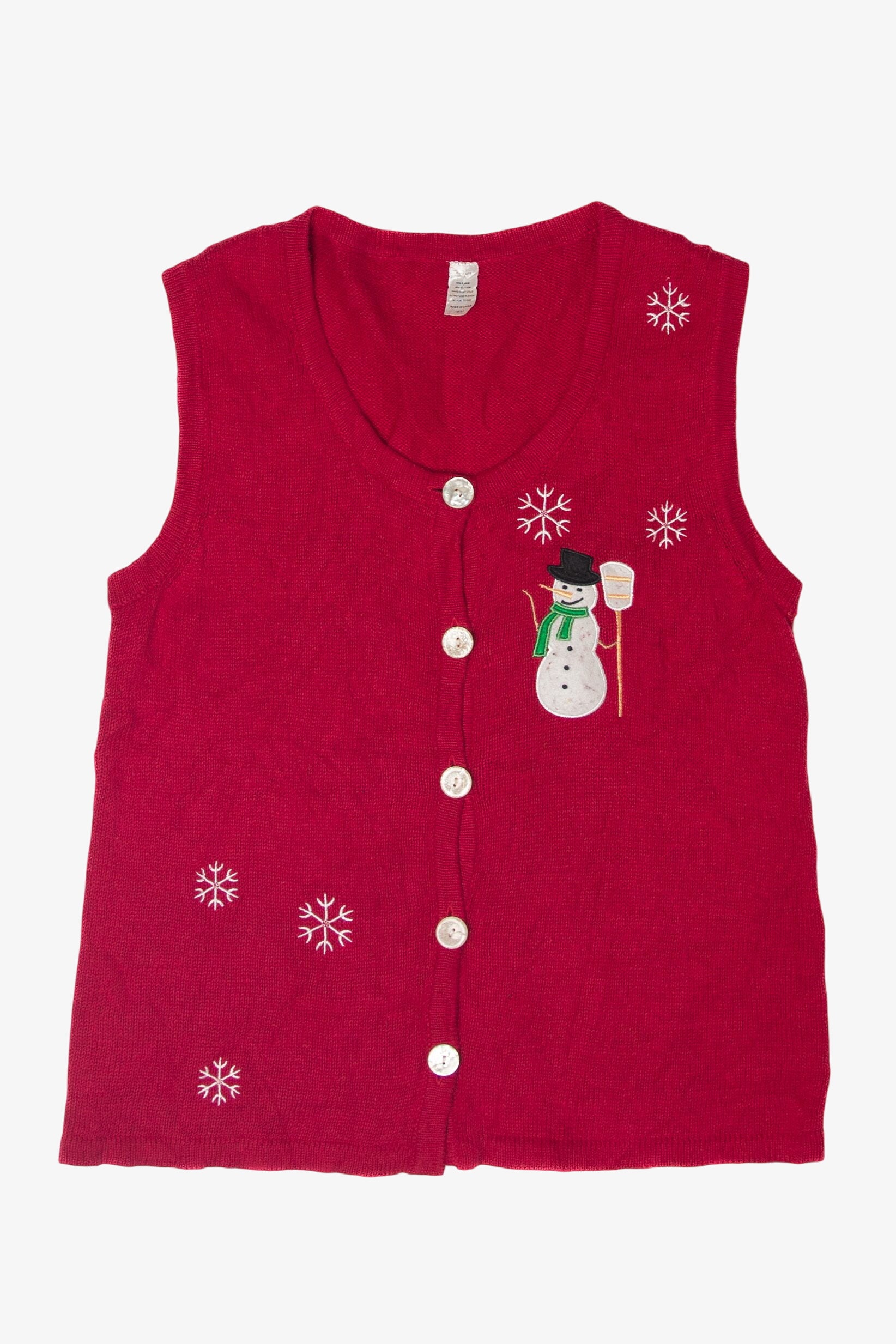 Vintage Ugly Christmas Vest (1990s)